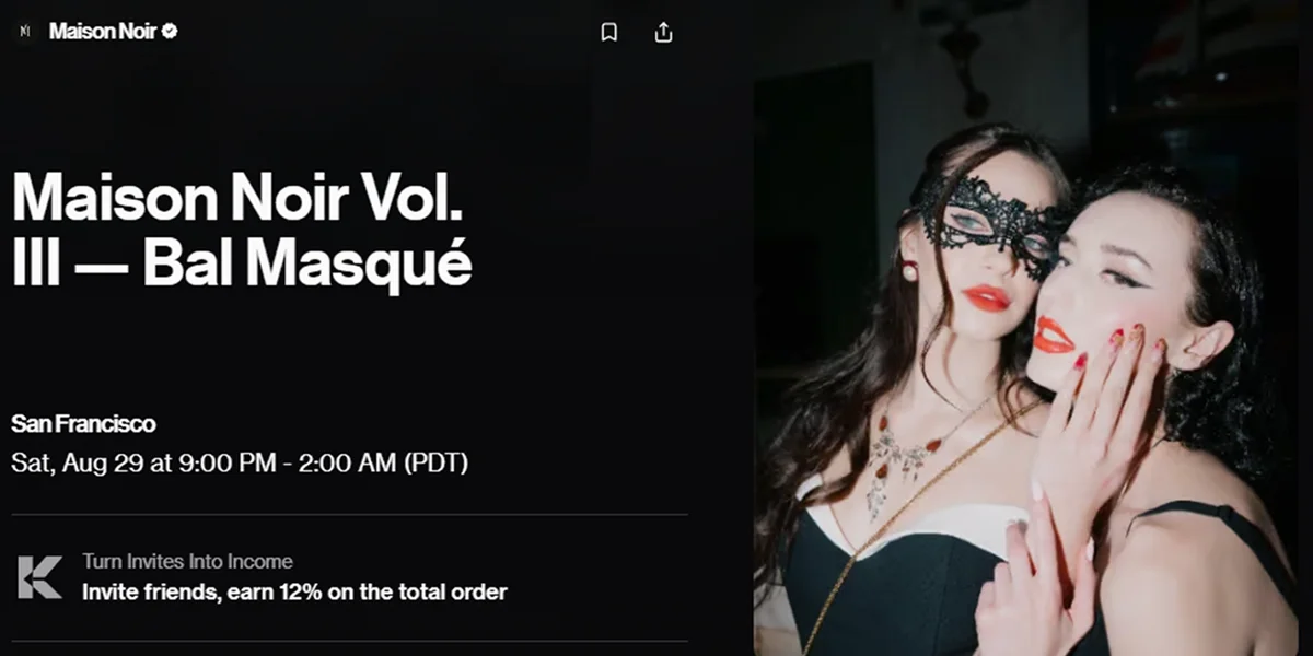 Maison Noir Vol. III — Bal Masqué