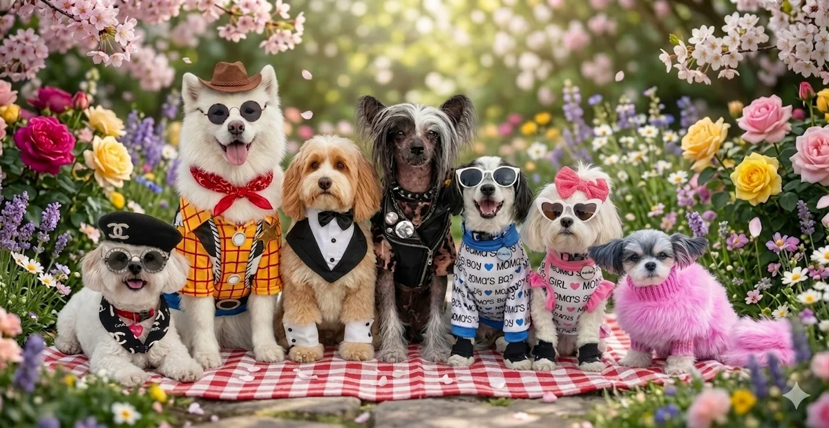 Spring Fling: Pups in Style